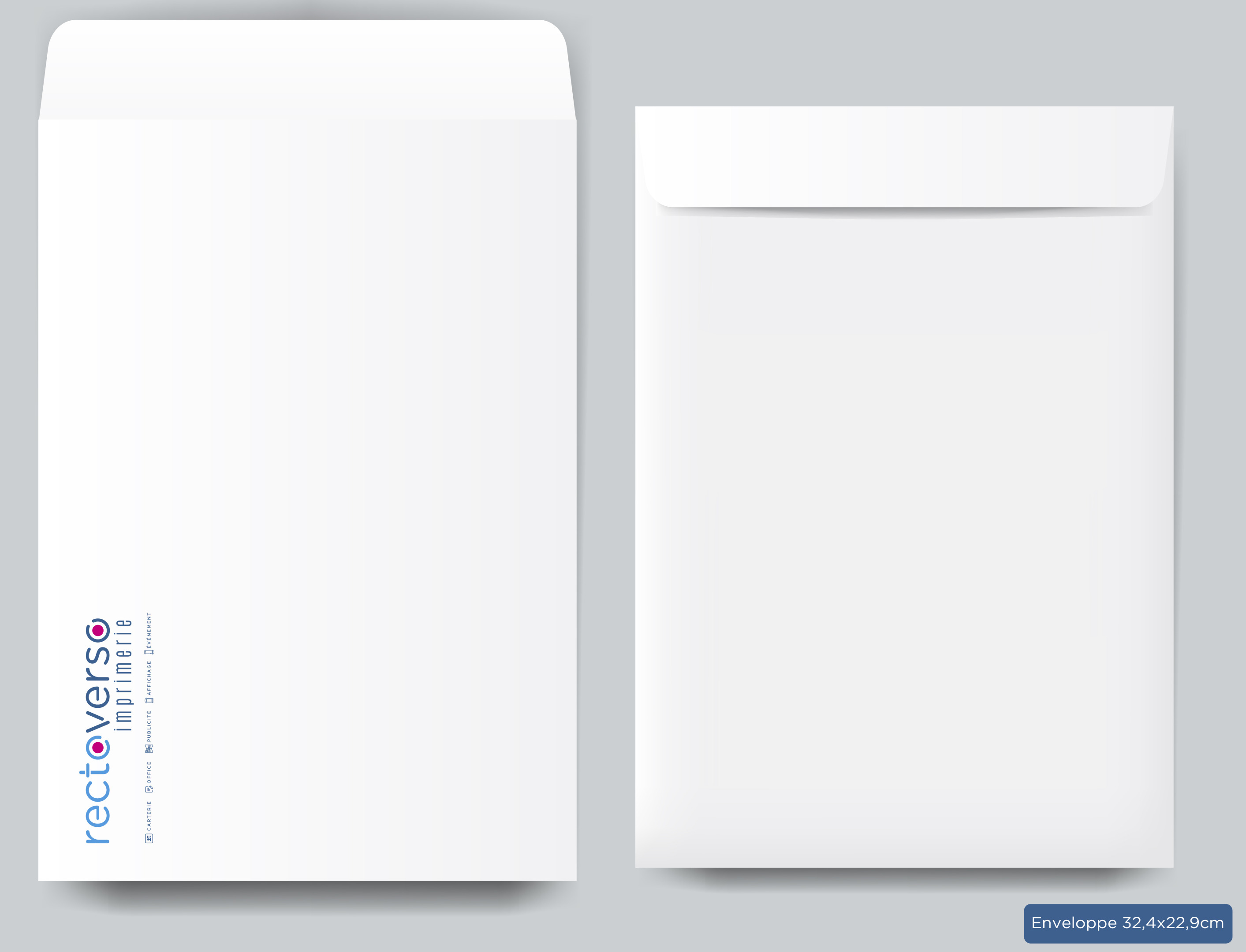 La Couronne - 50 Pochettes Enveloppes C4 229 x 324 mm - 90 gr - blanc -  sans fenêtre - bande auto-adhésive Pas Cher