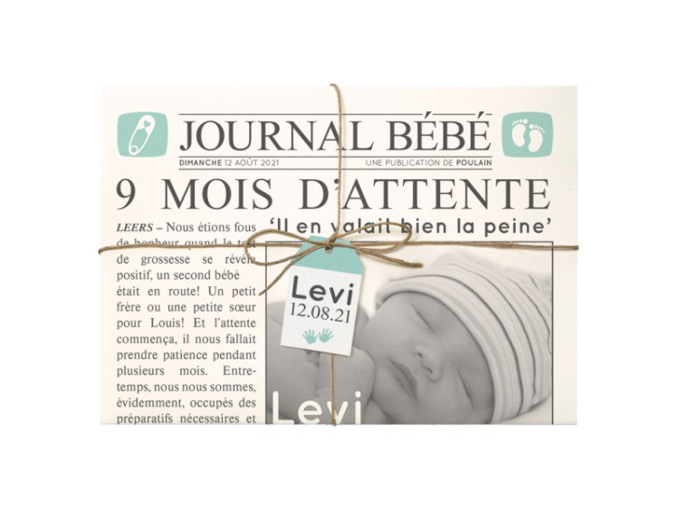 Faire Part Naissance Belarto Hello World 7180